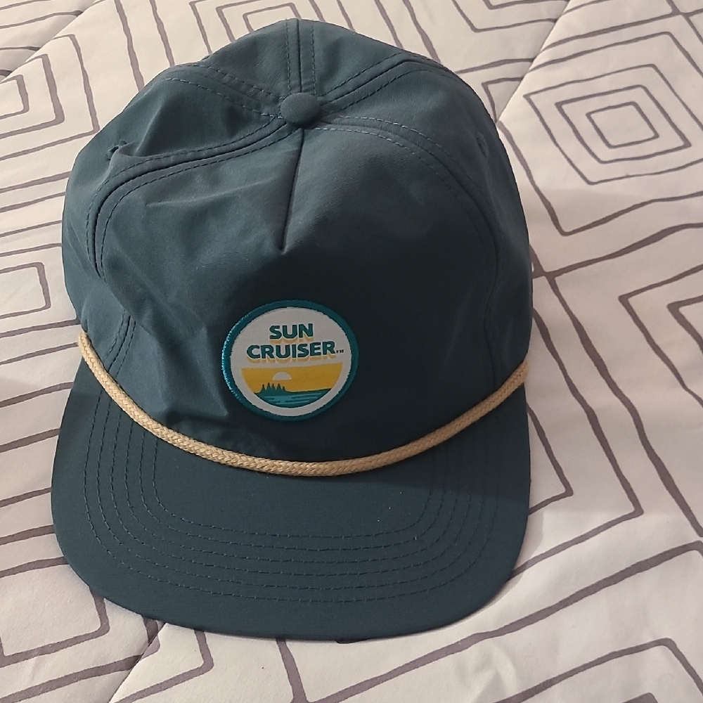 Sun Cruiser Blue Cap with Rope Detail